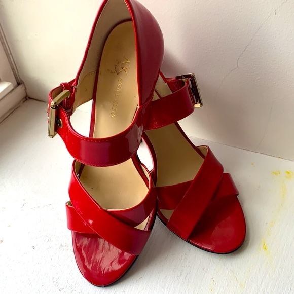 Anne Klein patent leather heeled shoes 👠 - Picture 2 of 8